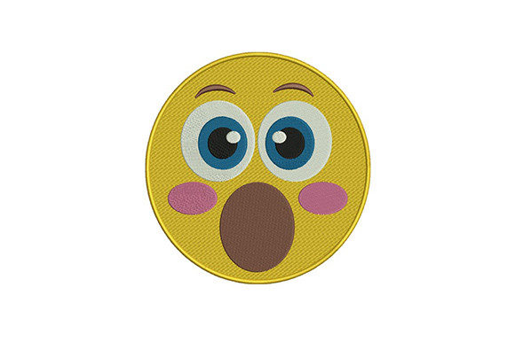 A Festive Review: The Shocking Face Emoji Embroidery Design