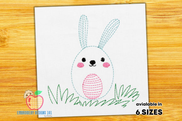 Easter Bunny on Grass