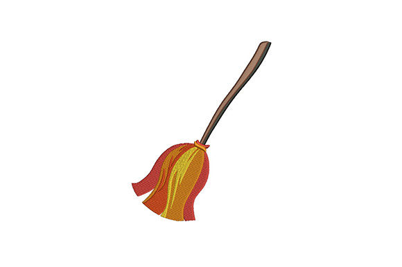 Evaluating the Witch Broom Halloween Design for Boutique Apparel