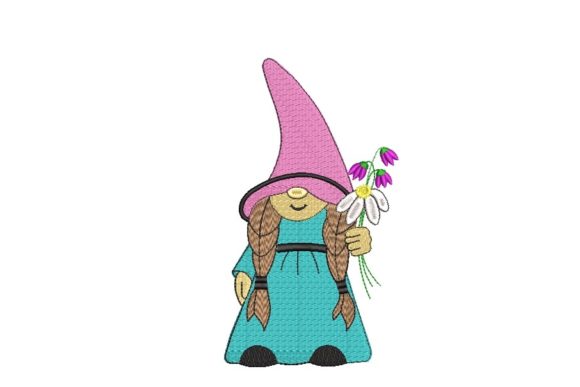 Gnome Girl with Flower: A Craft Fair Designer's Review