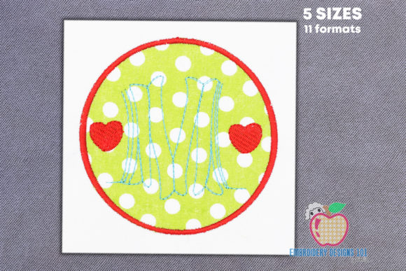 Heart Frame Valentine Embroidery Review for Business Merch