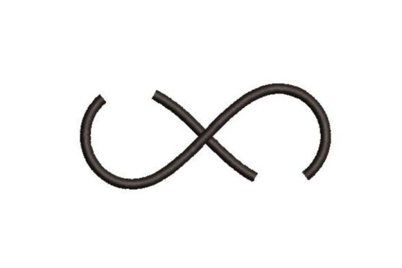 Infinity Symbol Frame: A Thoughtful Embroidery Choice for Meaningful Friend Gifts