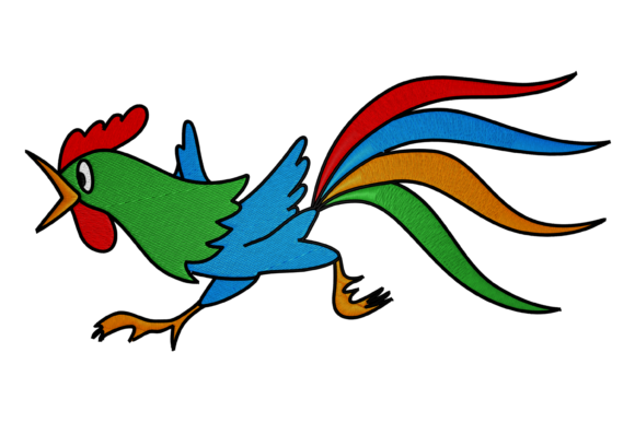 Multicolour Rooster: A Real-World Review for Embroidery Projects