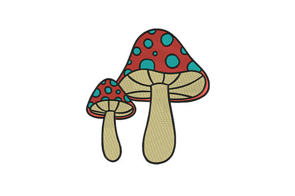 Polka Dot Mushroom Embroidery: A Seller's Review