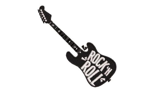 Rock N Roll Guitar: A Seasonal Embroidery Design Review