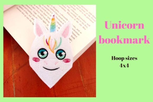 Unicorn Corner Bookmark: A Holiday Embroidery Gem
